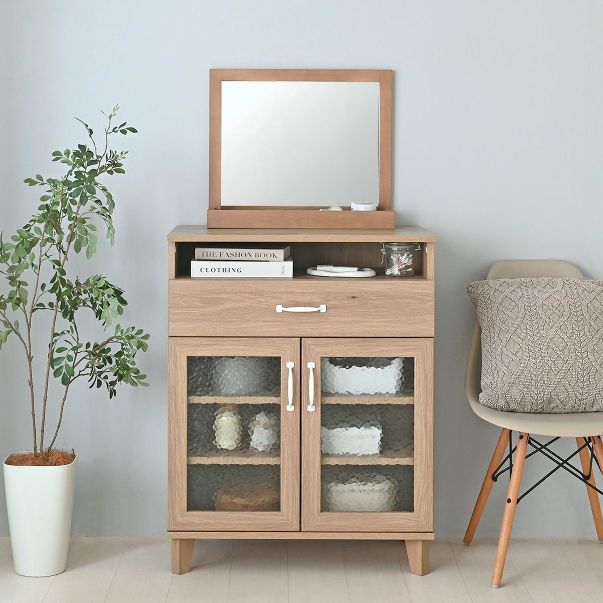 トレム 大型卓上ミラー 単品 TR55MR | SESAME家具インテリア