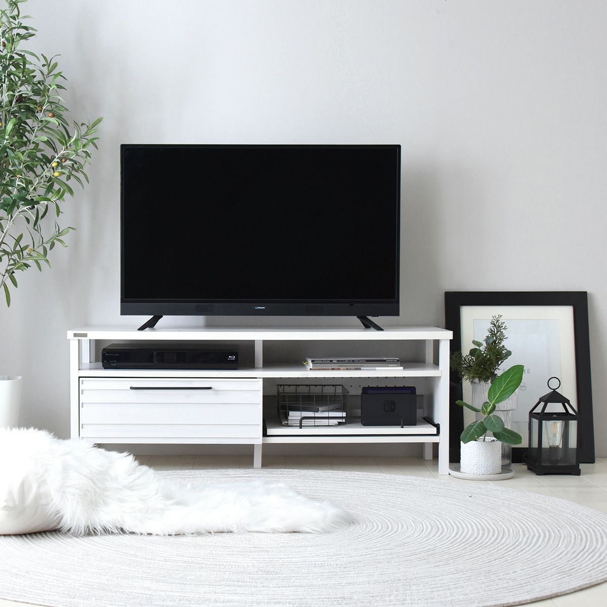 テレビ台・ローボード（完成品） 大川家具 国産 幅240cm テレビ台 ローボード ロング 完成品 日本製 240