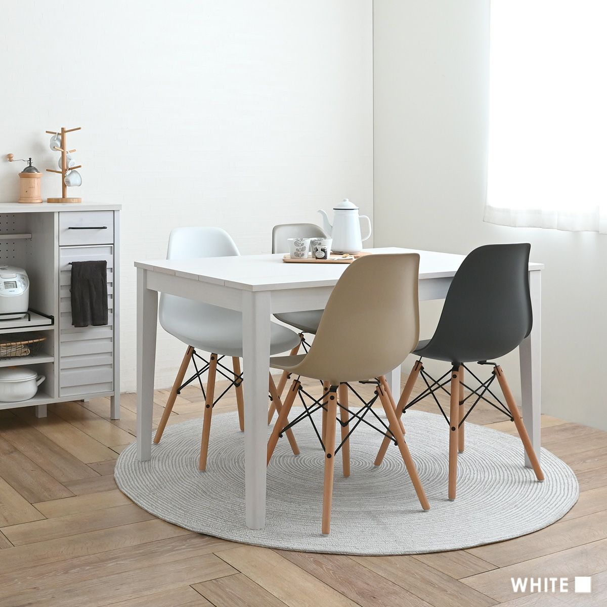 LAFIKA(ラフィカ)ダイニングテーブル 長方形 LF70-120DT-S | SESAME