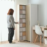 3連スリムラックセット ハイタイプ | SESAME家具インテリア