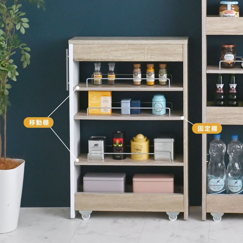 収納棚 収納ラック カラーボックス 3段 1個 単品 奥深 可動棚 スリム 幅 29.5cm×奥行39cm